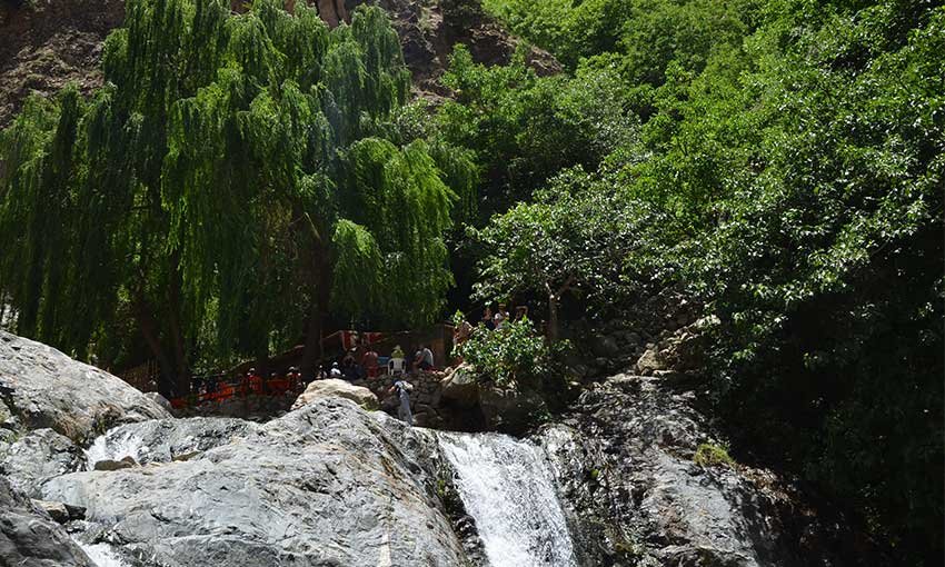 First stop on the tour is the Ourika Valley