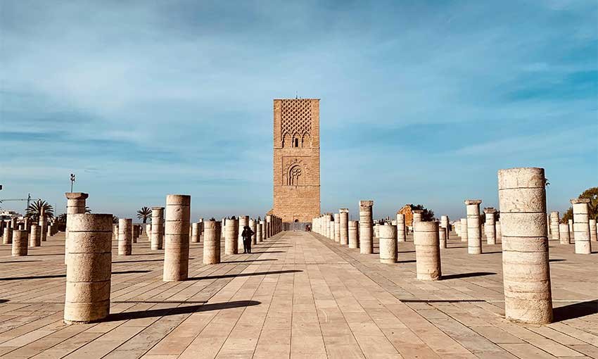 Journey to Rabat Hassan Tower